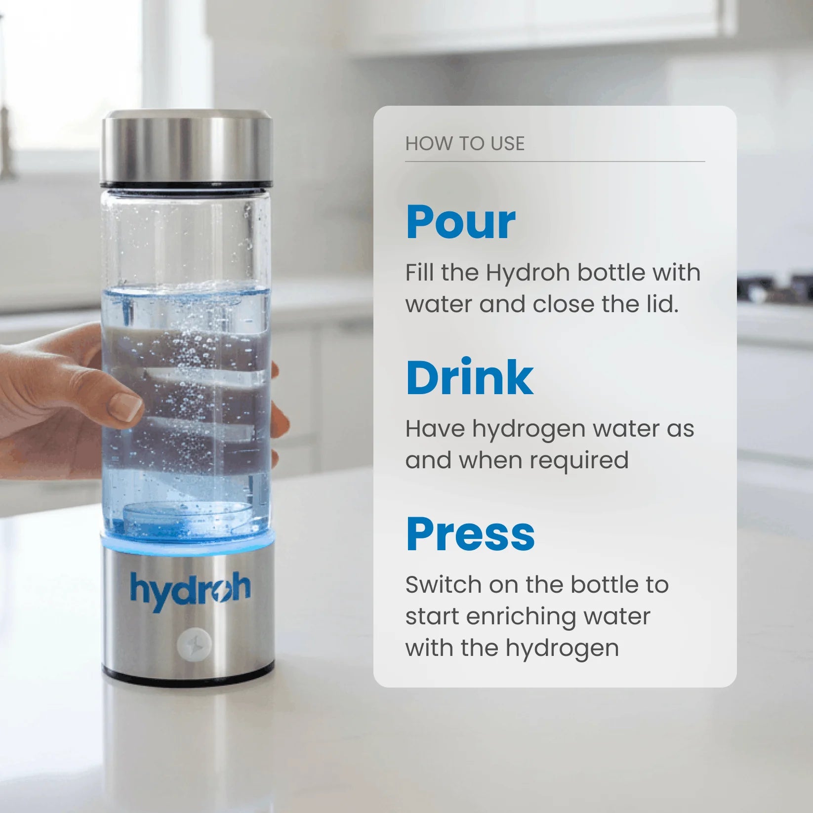 Hydrogen Water Bottle